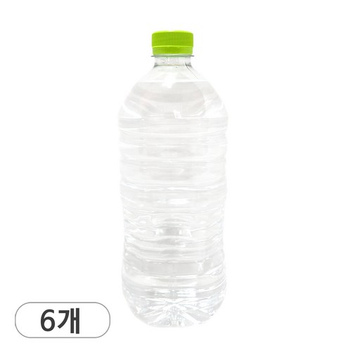 맞벌이 가정 보관 공간 생수 가격 비교 풀무원 무라벨 생수, 1L, 6개
