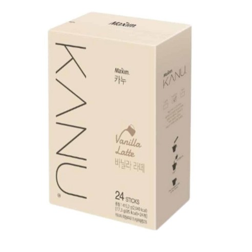 바닐라 라떼 고급믹스커피 맥심커피 가루커피 reo+327mX