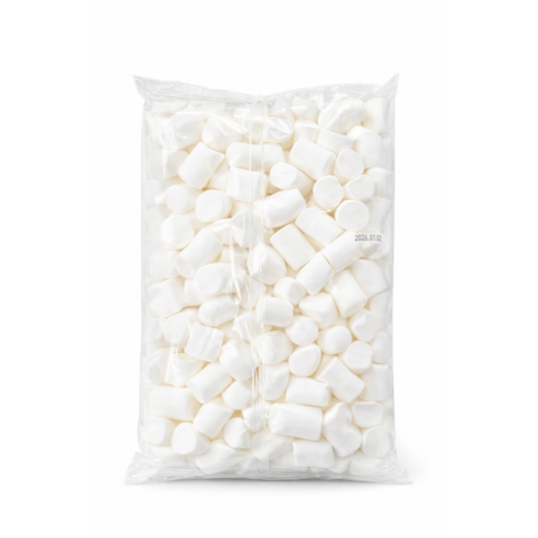 [당일출고] 화이트 마시멜로우1kg, 두쫀쿠전용,저당, 대용량 업소 카페 베이킹, 6개, 1kg