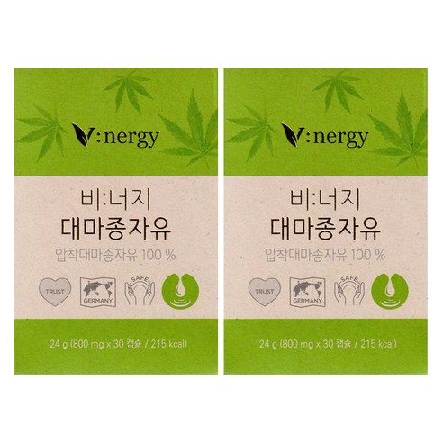 비너지 대마종자유 800mg x 30캡슐