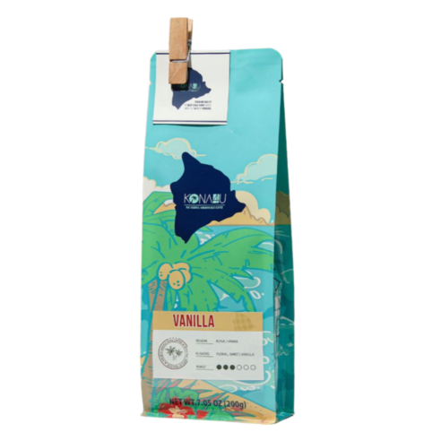 코나포유 세계3대커피 하와이 코나커피 바닐라 마카다미아 원두 200g, 200g, 1개, 홀빈(분쇄안함)