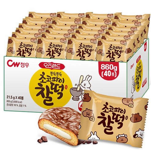 청우 오즈랜드 초코파이 찰떡쿠키
