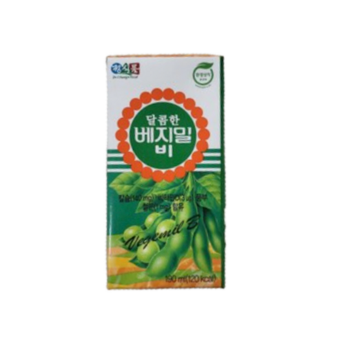 베지밀 달콤한 두유 B, 190ml, 32개