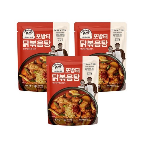 백종원의 골목식당 포방터 닭볶음탕 900gx3팩