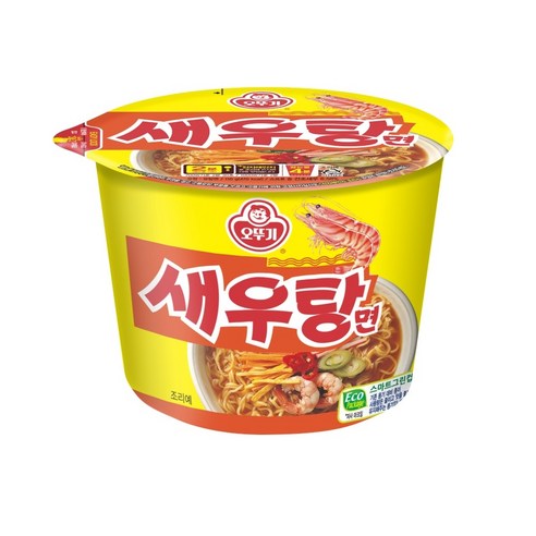 오뚜기 새우탕 컵라면