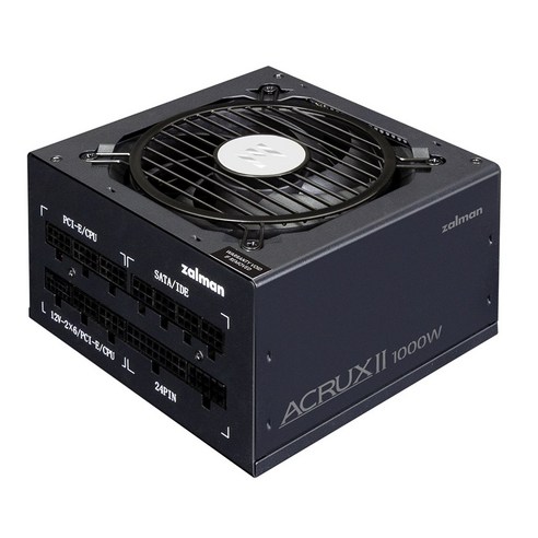 잘만 ACRUX II 1000W 80PLUS 플래티넘 풀모듈러 ATX3.1 파워서플라이