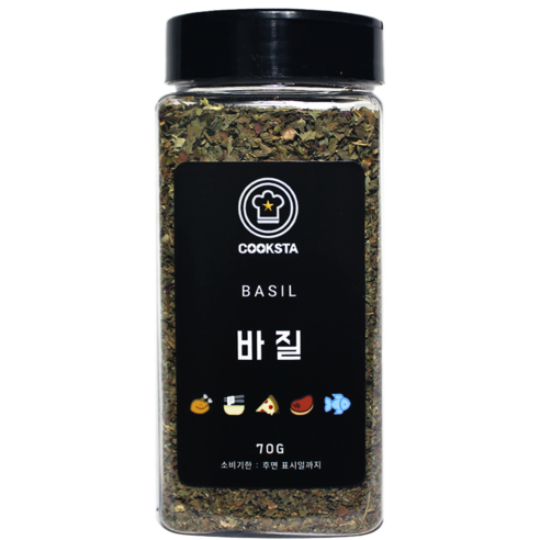 [쿡스타] 바질 - 피자/파스타/샐러드에 더해지는 향긋함