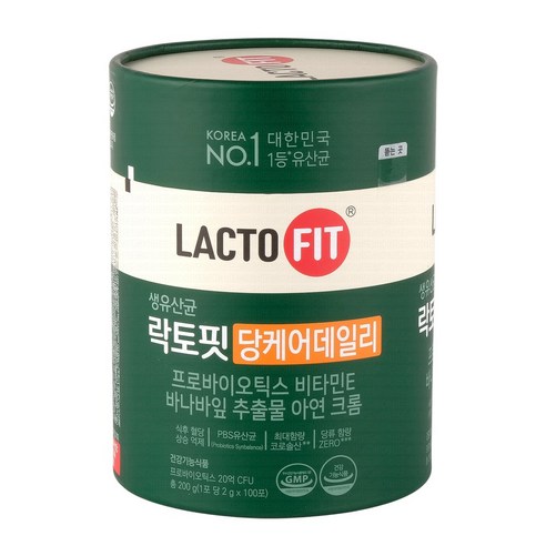락토핏 당케어 데일리 유산균