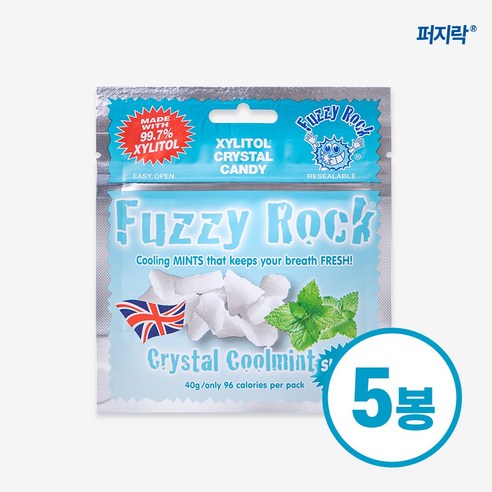 퍼지락 자일리톨 무설탕 캔디 쿨민트맛 40g 세트구성