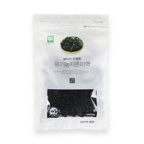 [기장물산] 국내산 유기자른미역, 50g, 2개