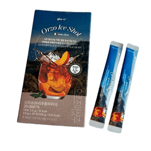 글루컷 오르조 아샷추 ORZO ICE SHOT 무카페인 논슈가