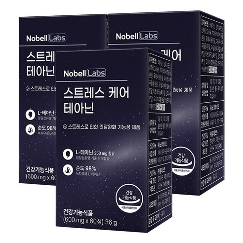 노벨랩스 스트레스 케어 테아닌