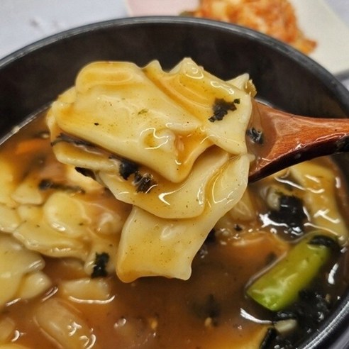 장수제비 강릉 간편조리 얼큰 수제비 생수제비 밀키트, 1개