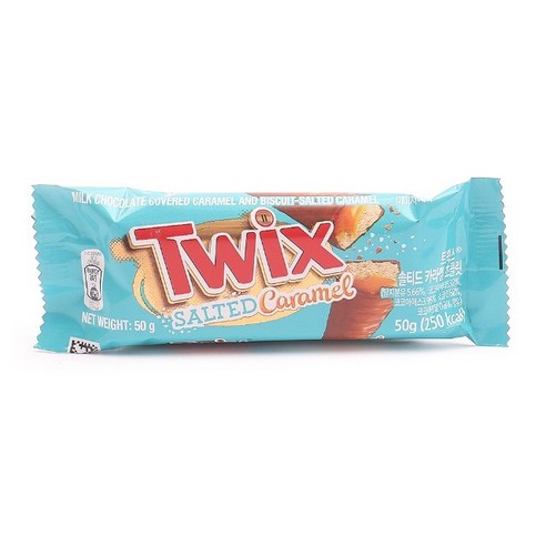 트윅스 솔티드카라멜초콜릿 50g (1타 24개입), 50g, 24개