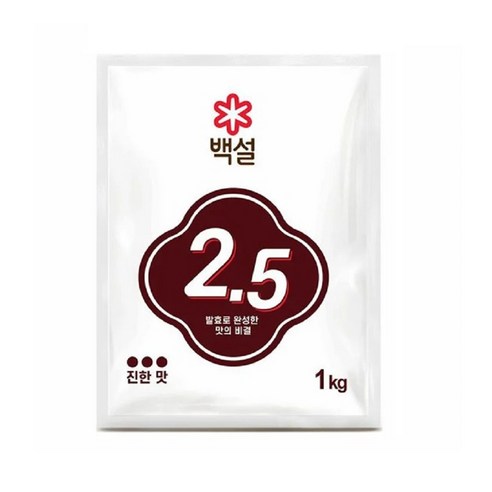 CJ/제일제당/백설 2.5 1kg