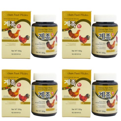 성진바이오 계족환 닭발환 150g (3+1)+금흑 무설탕캔디(3개)