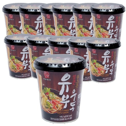 한일식품 본고장 얼큰 유부 우동 149.2g