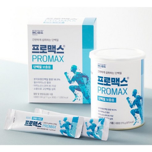 메디푸드 프로맥스(11gx30포) 순도높은 단백질보충제
