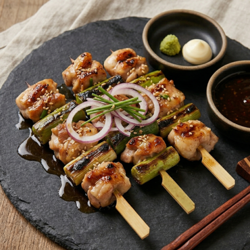 참명가 간편한끼 국내산 닭 파닭꼬치세트