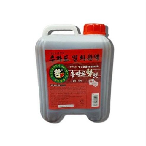 삼진물산 국내산 100% 추자도 멸치원액 참젓 10kg