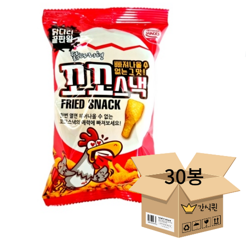 신흥식품 꼬꼬스낵 닭다리형 과자