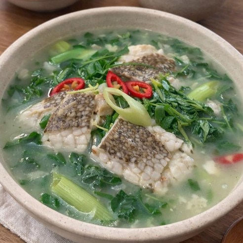 다정다감 자연산 봄 보양식 도다리 쑥국 밀키트, 1개, 1.2kg