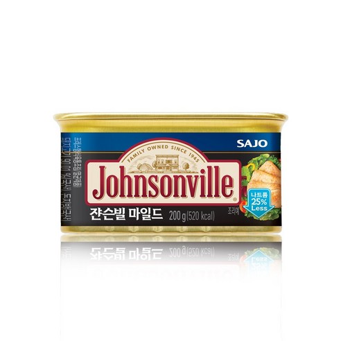 사조 쟌슨빌 마일드, 200g, 24개