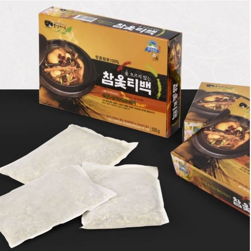 옻이 오르지 않는 참옻티백 (100gx10개) 옻삼계탕 옻백숙 재료, 10개, 100g