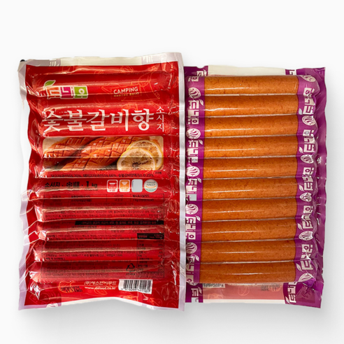 숯불갈비향소시지 1kg/도나우