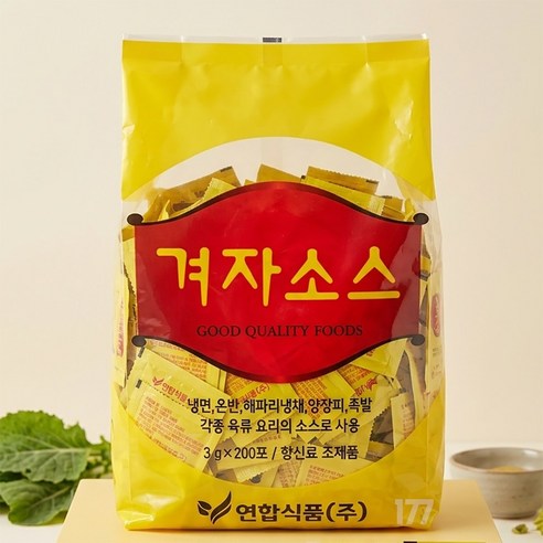연합식품 겨자 소스 3그램 2백개입