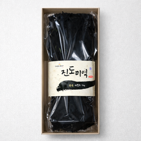 진도명품 귀한 초사리 미역 선물세트, 1박스, 420g