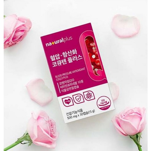 혈압 항산화 코큐텐 하루한알 코엔자임Q10 혈액순환 활성산소제거 1개월분, 1개, 30정