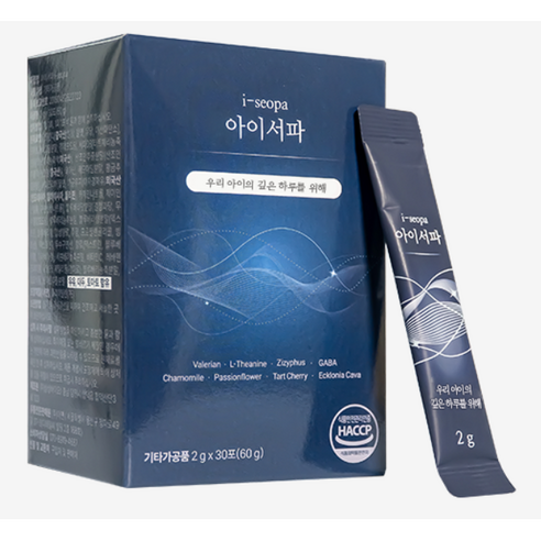 [정품]+하루1포섭취+ 아이서파 I-seopa 블루베리맛