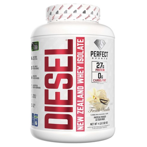 퍼펙트스포츠 디젤 뉴질랜드 웨이 아이솔레이트 프렌치 바닐라, 1개, 1.82kg