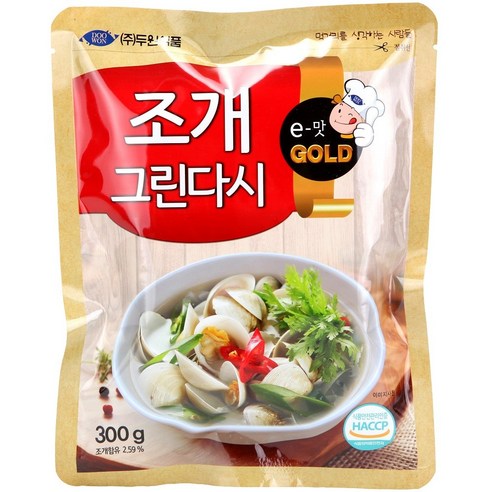 두원 조개그린다시다 골드 1kg