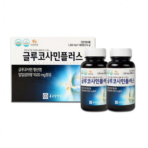 종근당건강 - 글루코사민플러스 1400mg x 180정, 1정, 1개