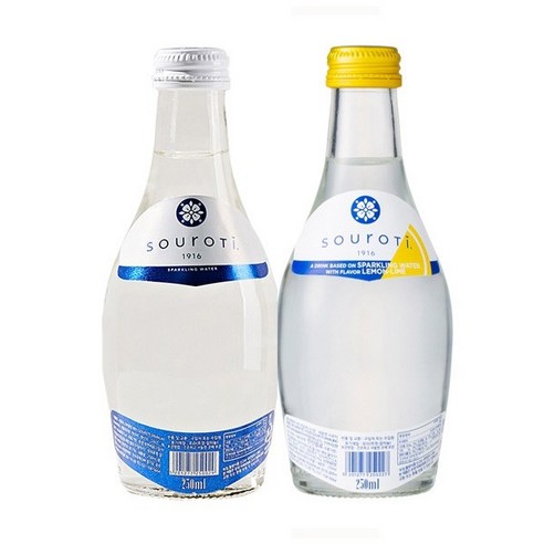샤로티 2종 혼합 (스파클링워터12개 + 레몬앤라임12개) 250ml x 24개