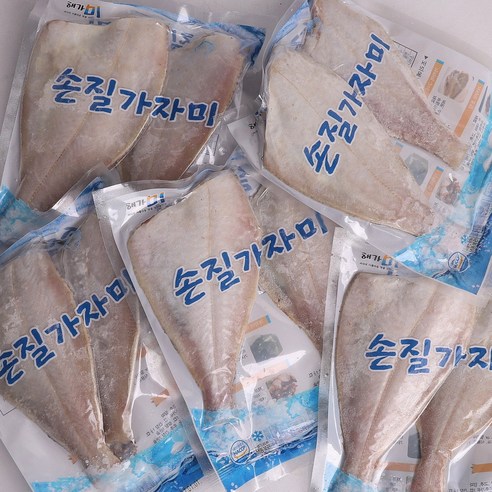 담백한 국내산 손질 가자미, 1박스, 750g,6미