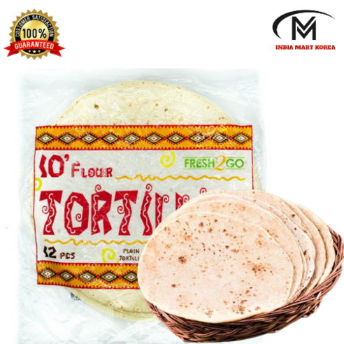 (냉동)선인/(DC)또르띠아(12인치 TORTILLAS(12pcs), 1.164kg, 1팩
