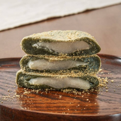 국내산 찹쌀 강낭콩쑥개떡 강낭콩앙금 60g, 32개, 60g