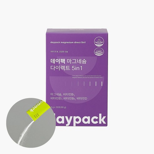 데이팩 마그네슘 350mg 비타민B 가루 분말스틱