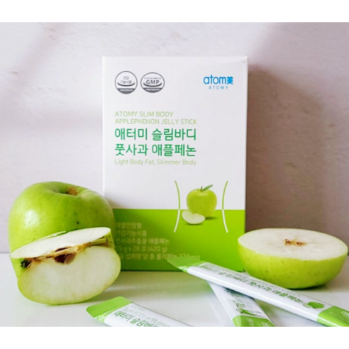 애터미 슬림바디 풋사과 애플페논 28포