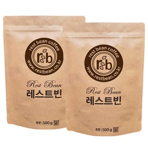 베트남 아라비카 G1, 2개, 500g, 가는입자