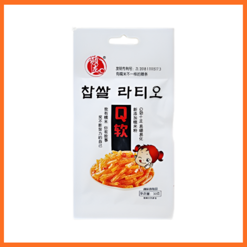 (무)Q루안 나미조(찹쌀라티오) (마라쫀디기 30gX30개)