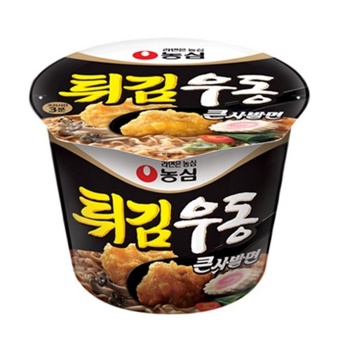 농심 튀김우동 큰사발면 111g