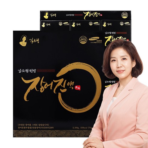 김소형 원방 장어진액 70g*30포 1박스 유황먹인 민물장어 국내산100% 장어즙