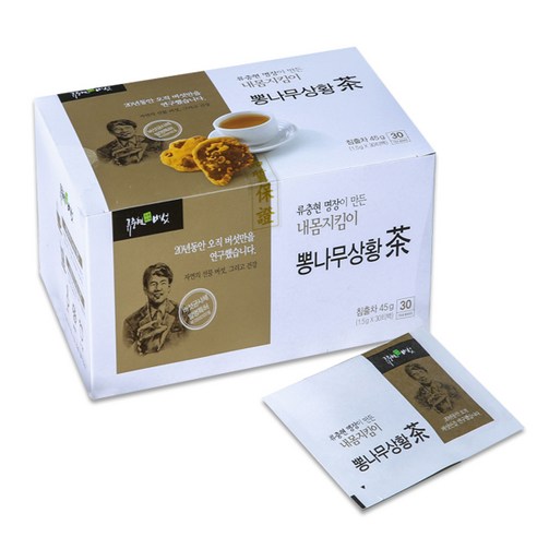 류충현버섯명장 내몸지킴이차 뽕나무상황버섯차 30티백