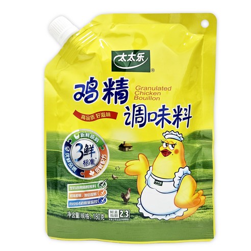 태태락 찌징 치킨 조미료 파우치, 1개, 180g