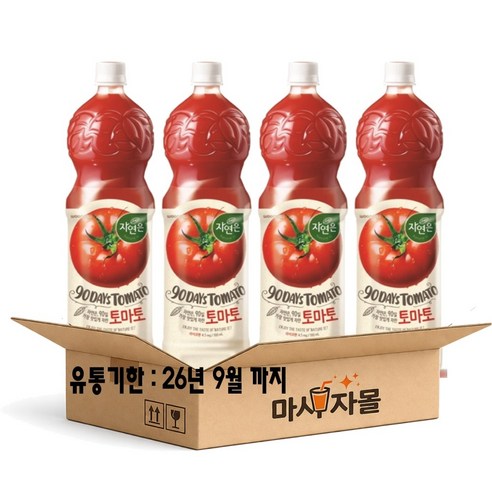 웅진 자연은 토마토, 1.5L, 4개