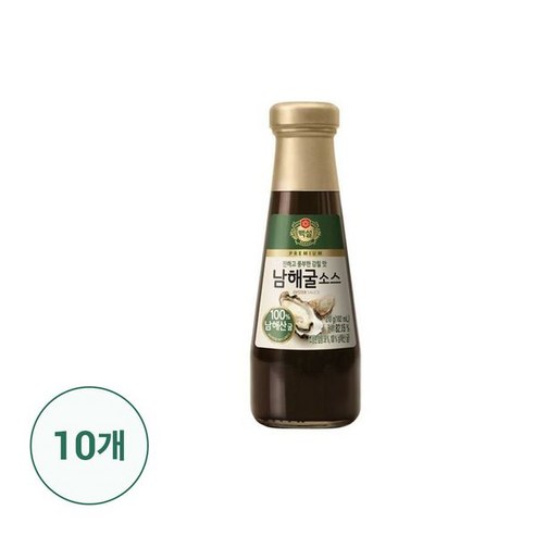 CJ제일제당 [CJ제일제당] 백설 남해굴소스 210g x 10개, 210g, 10개